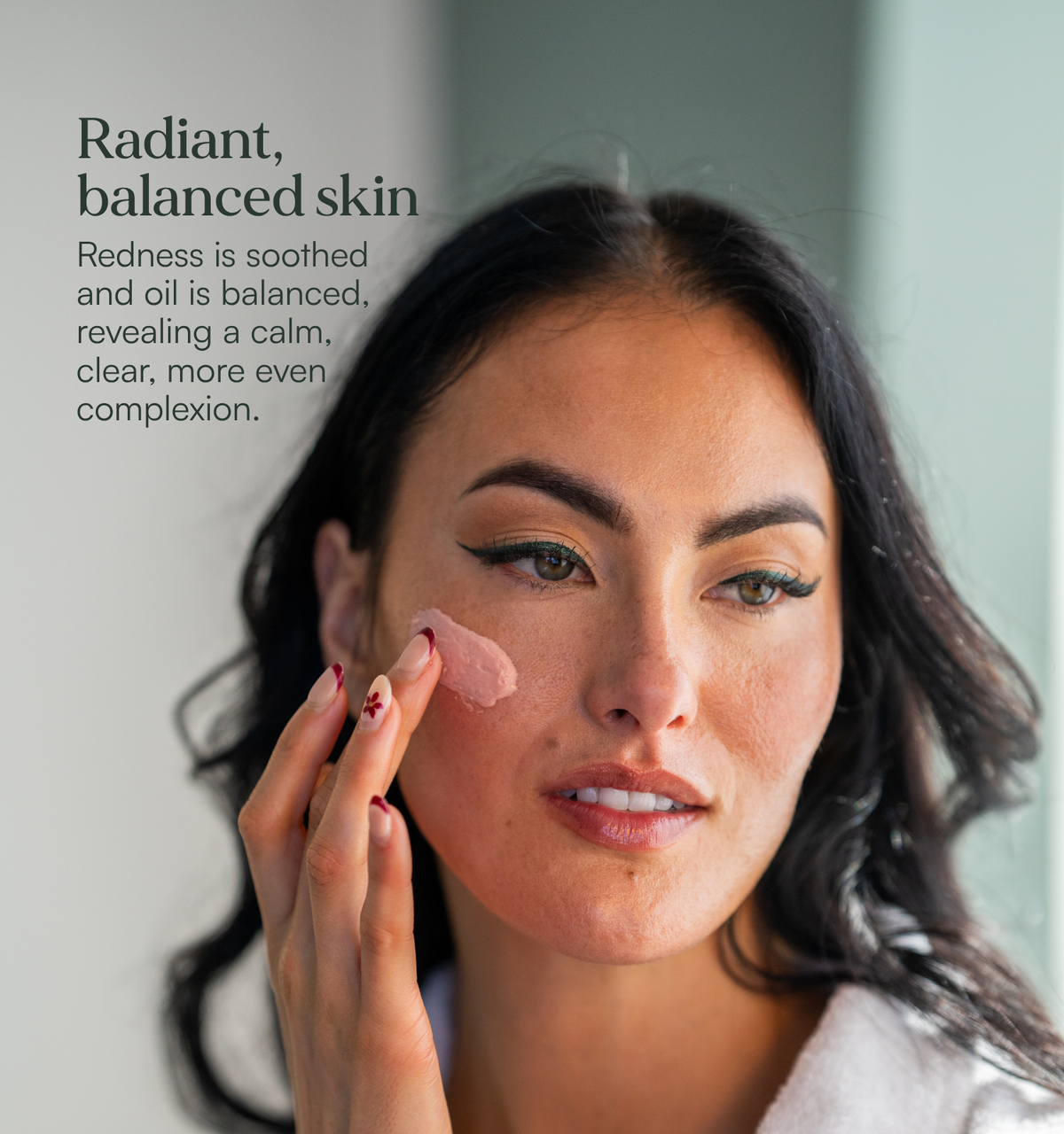 Pink Clay Face Scrub (2-in-1 Gentle Exfoliating Mask for Radiant, Balanced Skin) – image 4